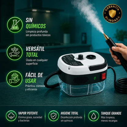 LIMPIADOR A VAPOR MULTIFUNCIONAL DE ALTA PRESION🌟