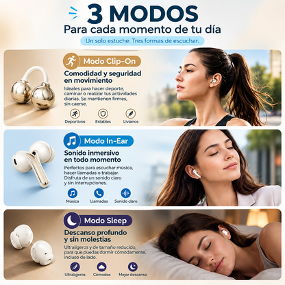 AudioFlex™  - Audífono 3 en 1