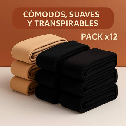 Calcetines Térmicos para Invierno❄️ | Pack x12 Pares colores Surtidos