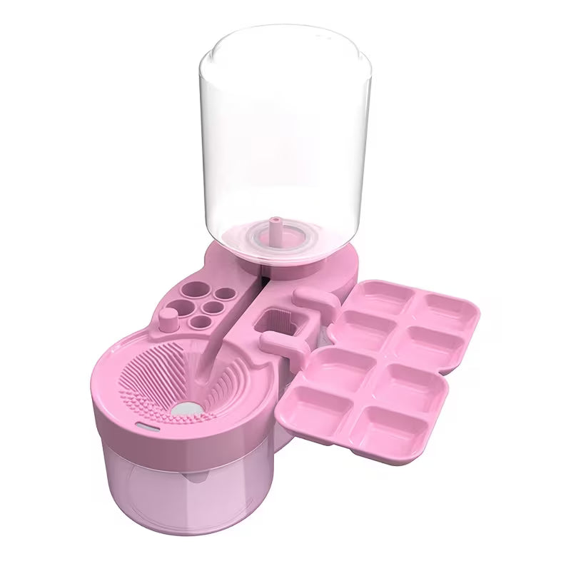 Limpiador de Pinceles Automático 6 en 1 🖌️+ Bandeja de pintura